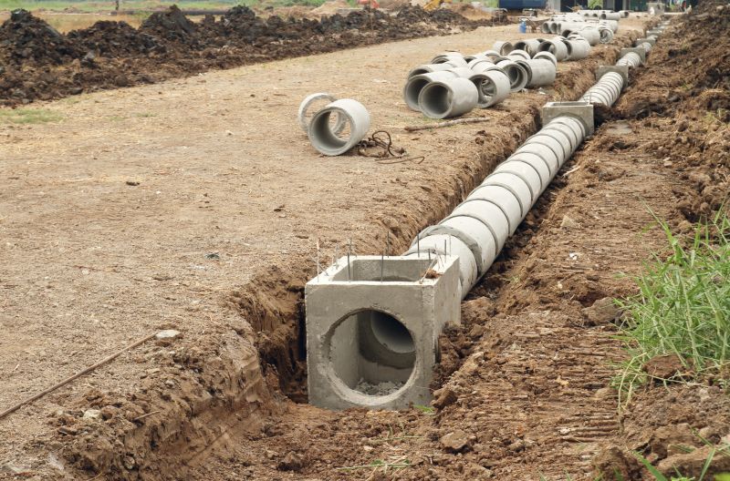 Perforated Pipe Installation